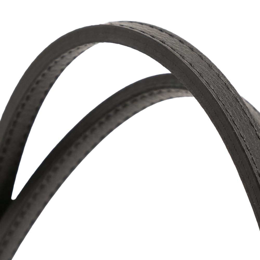 Goyard AB Goyard Black Coated Canvas Fabric Goyardine Artois PM France