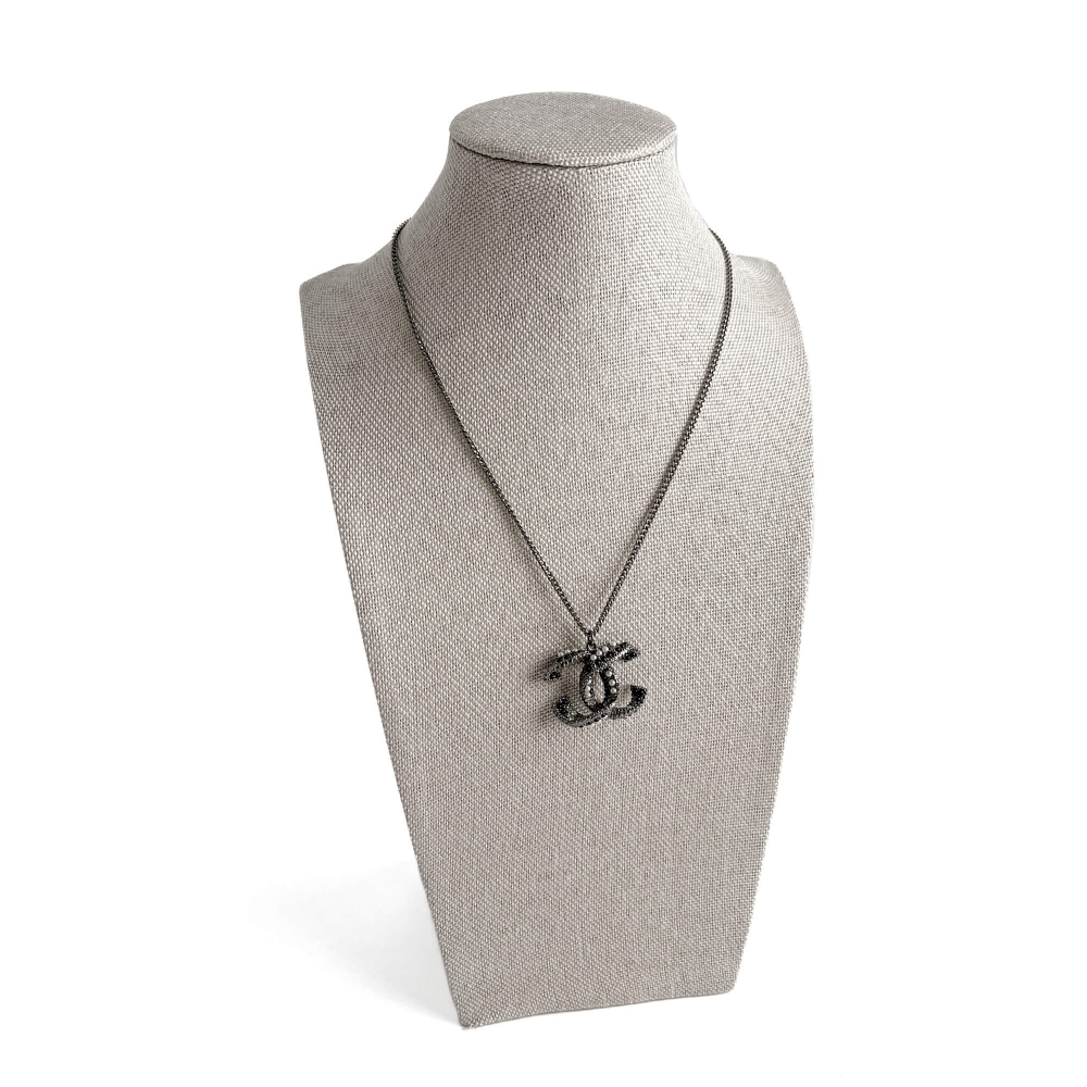 Chanel CC Metal Necklace Bicolor