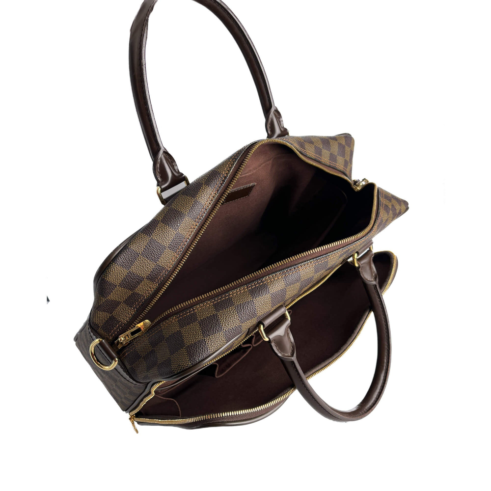 Louis Vuitton Ikar Canvas Business Shoulder Bag Damier Ebene