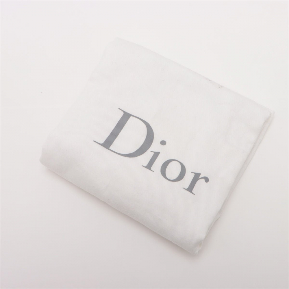 Christian Dior Lady D-Lite Medium Embroidery Canvas 2-Ways Tote Bag Multicolor