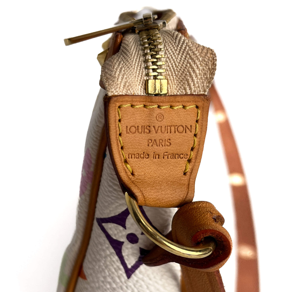 Louis Vuitton Pochette Murakami Multicolor Canvas Pouch Clutch Monogram