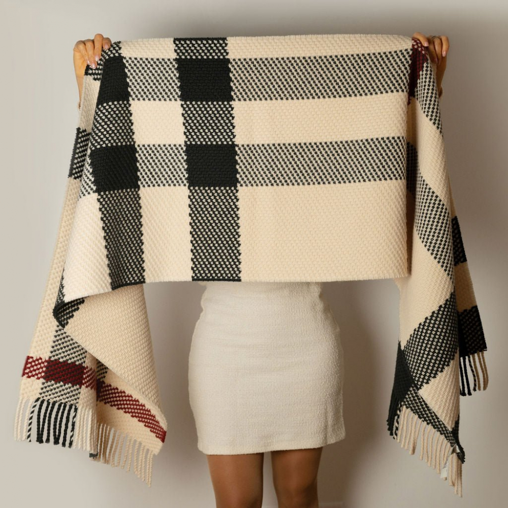 Burberry Scarve Wool Check Bicolor