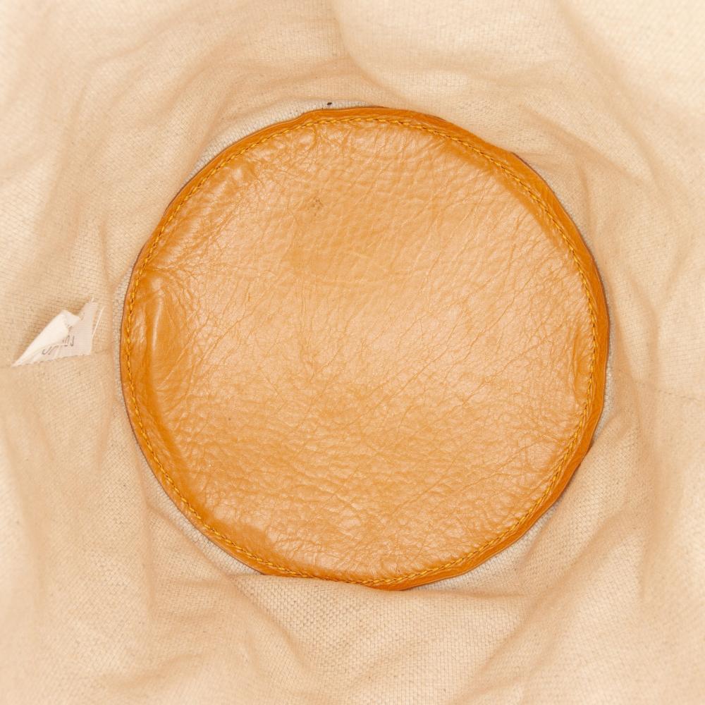 Bottega Veneta B Bottega Veneta Brown Calf Leather Small skin Intreccio Kalimero Bucket Bag Italy