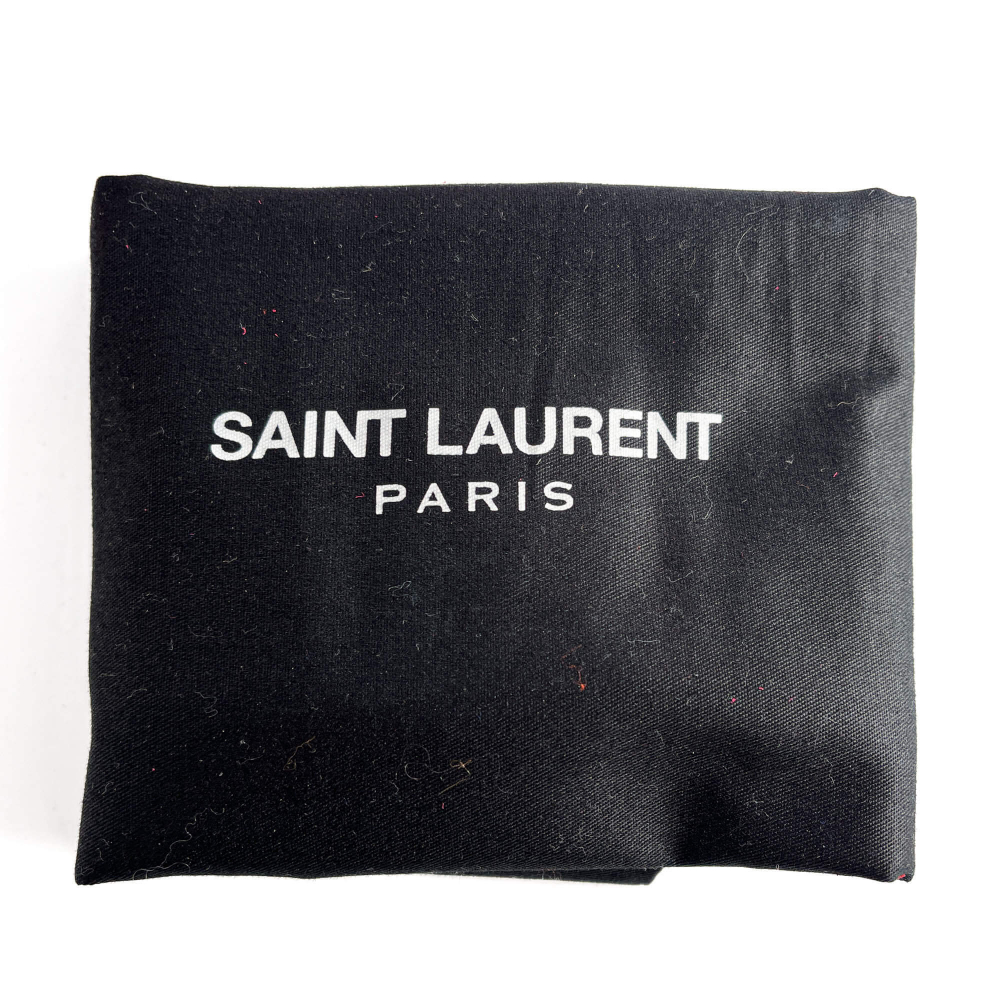 Saint Laurent Chyc Leather Flap Crossbody Pink