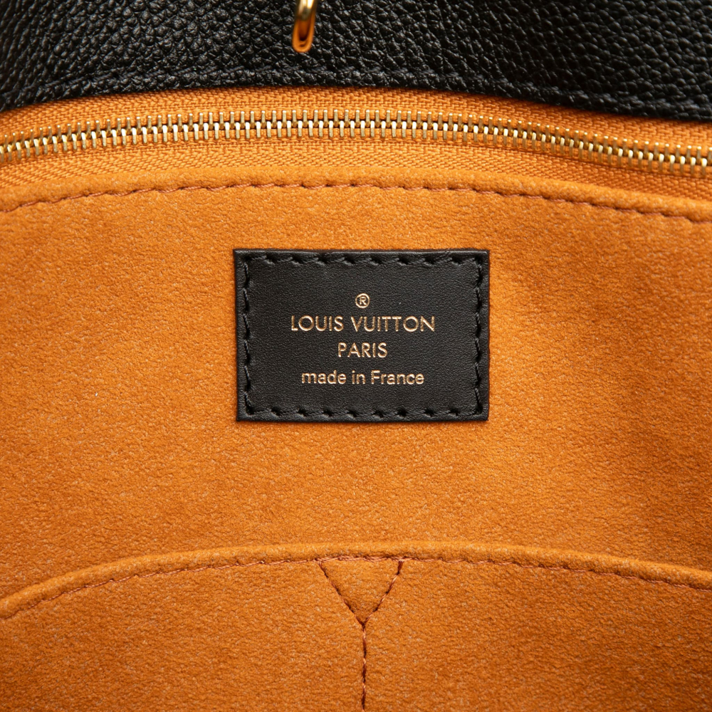 Louis Vuitton Onthego GM Leather Empreinte Shopper Handbag Monogram