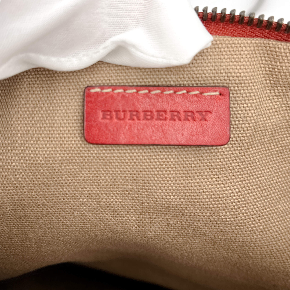 Burberry Satchel Crossbody Canvas Archive Beige Check