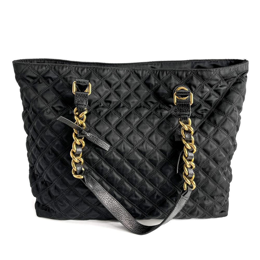 Marc Jacobs Tote Shoulder Bag Nylon Black