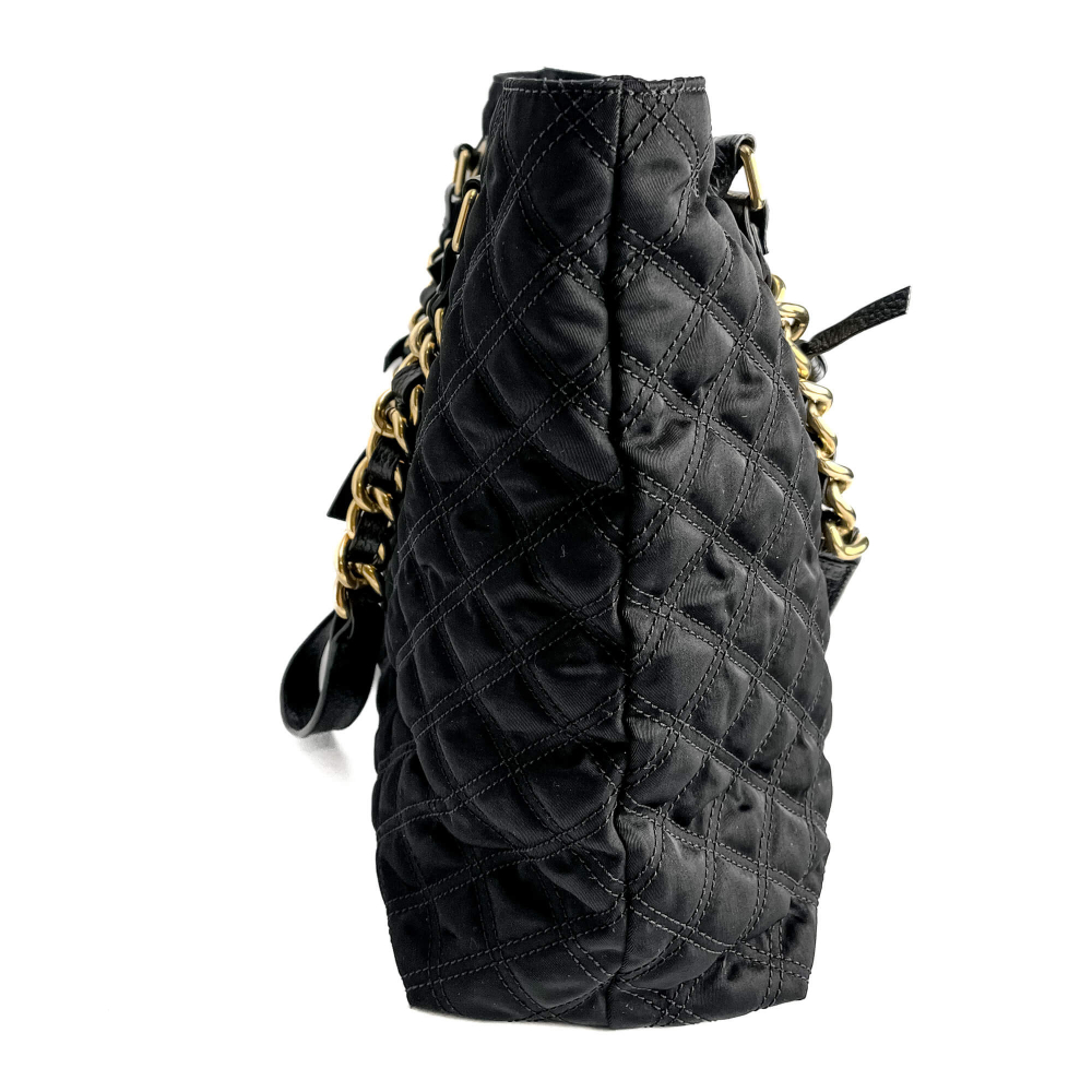 Marc Jacobs Tote Shoulder Bag Nylon Black