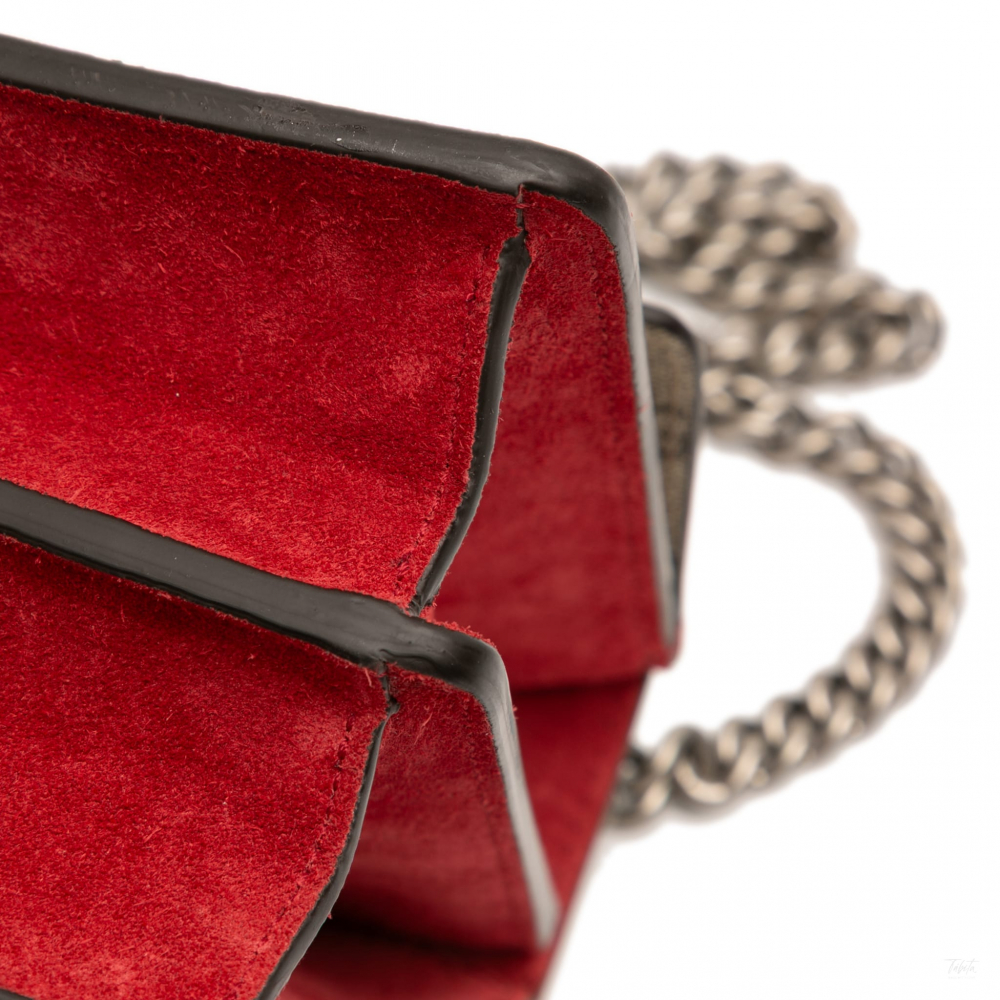 Gucci Dionysus Medium Canvas Flap Handbag GG Supreme