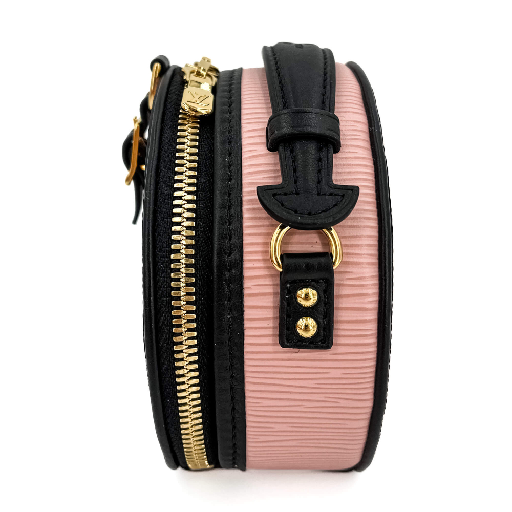Louis Vuitton Boite Chapeau Epi Leather 2-Ways Crossbody Pink & Black