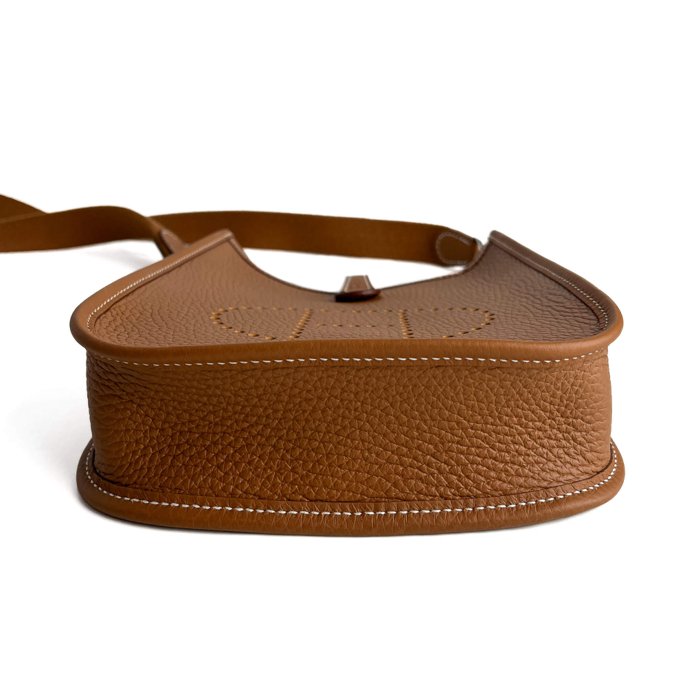 Hermès Evelyne 16 TPM Amazone Taurillon Clemence Leather Hobo Bag Gold