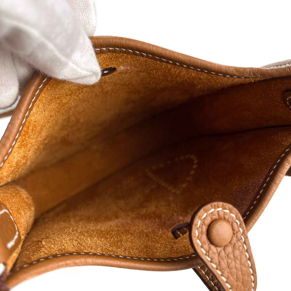 Hermès Evelyne 16 TPM Amazone Taurillon Clemence Leather Hobo Bag Gold