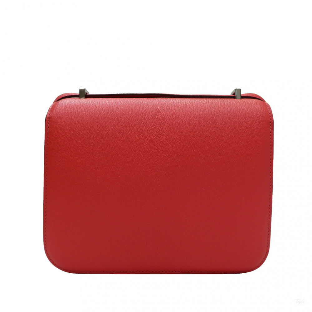 Hermès Constance 18 Epsom Leather Shoulder Bag Red