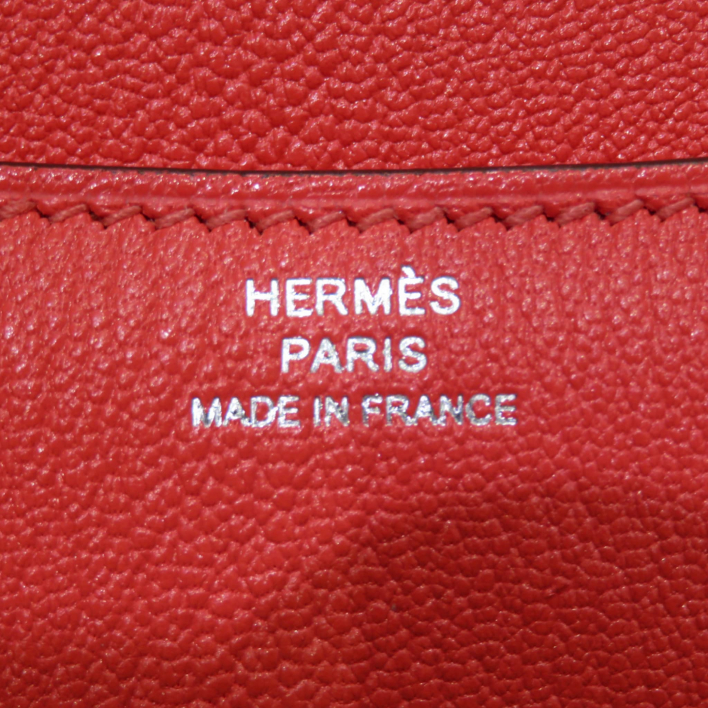 Hermès Constance 18 Epsom Leather Shoulder Bag Red