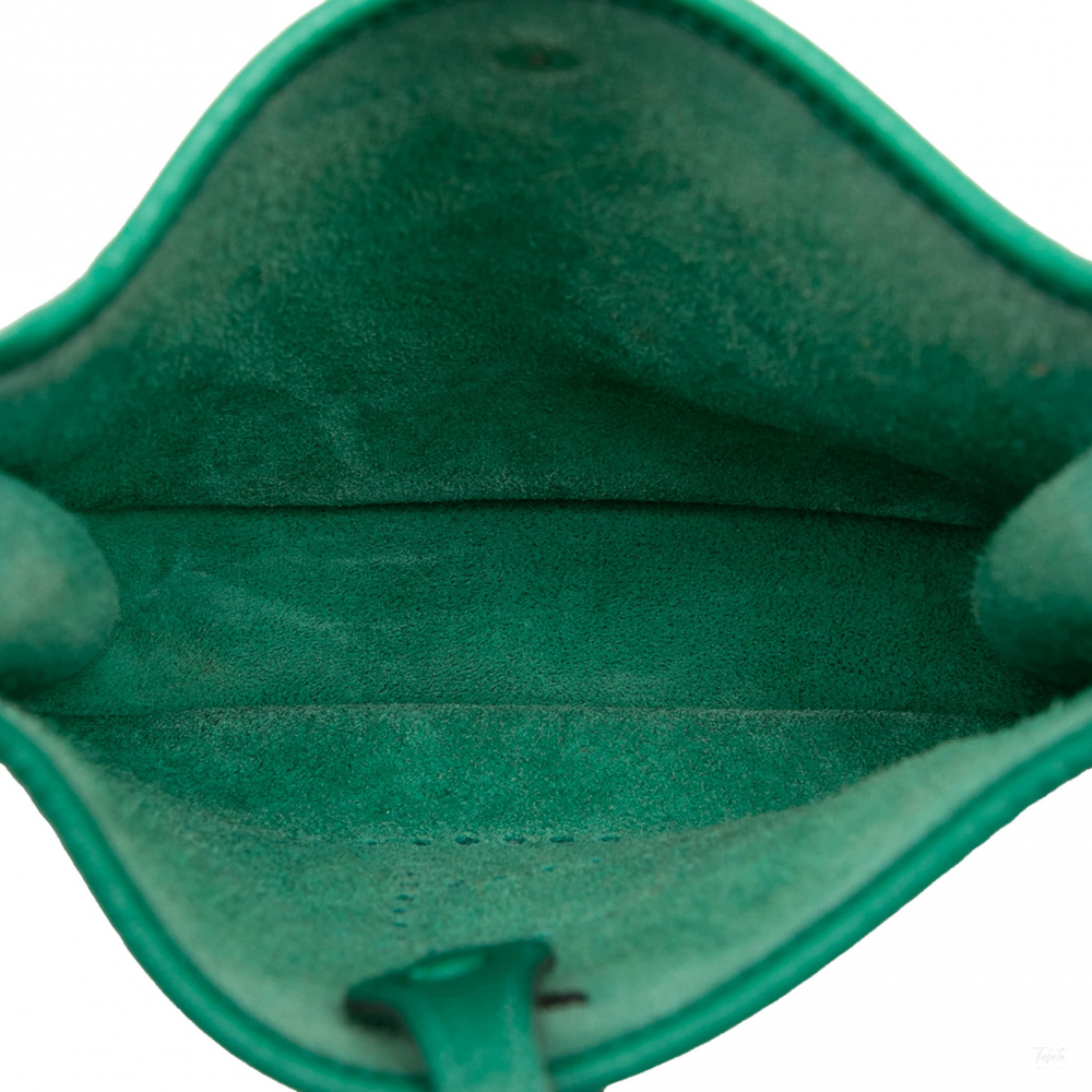 Hermès Evelyne 16 TPM Clemence Leather Hobo Crossbody Vert Vertigo