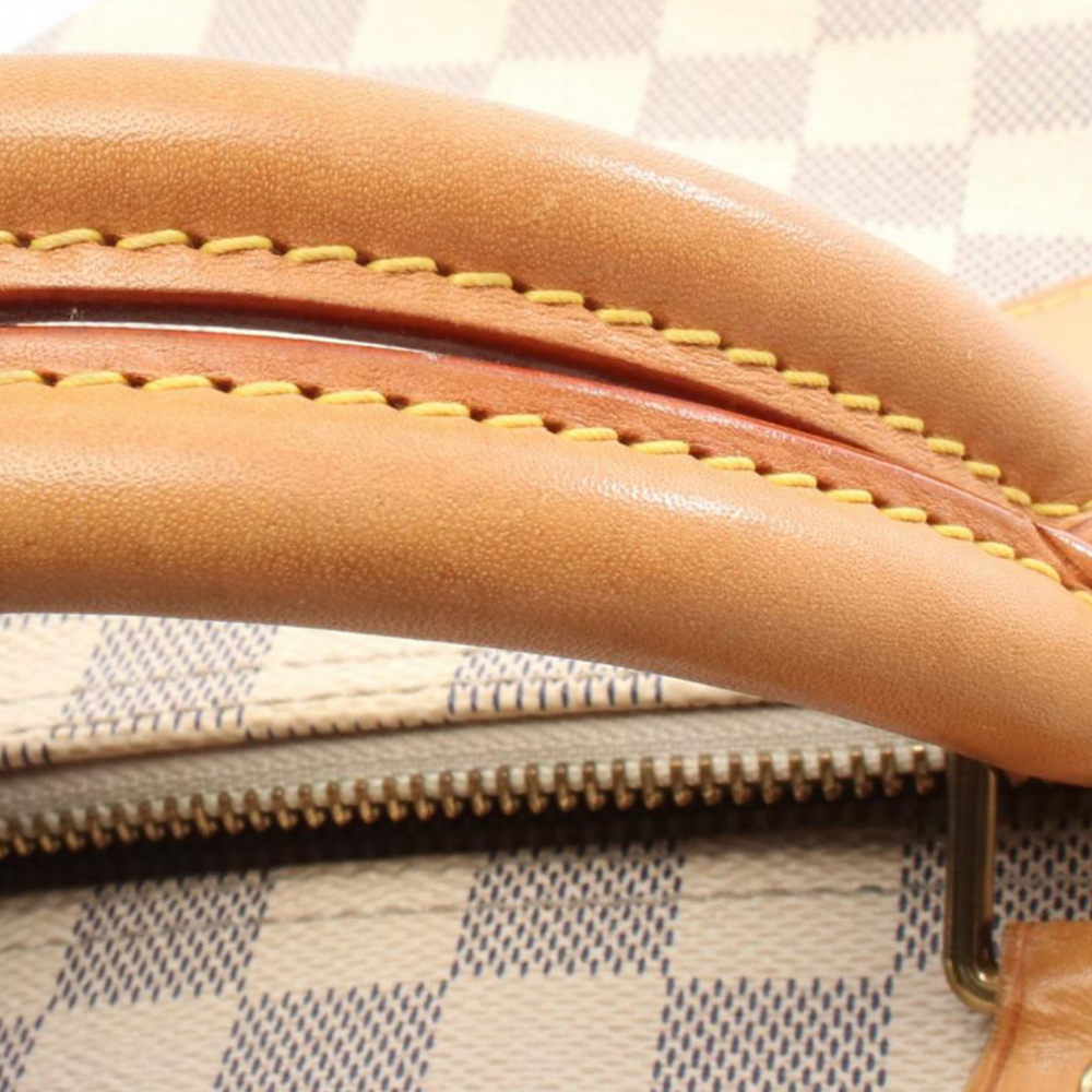 Louis Vuitton Speedy 30 Canvas Trunk Crossbody Damier Azur