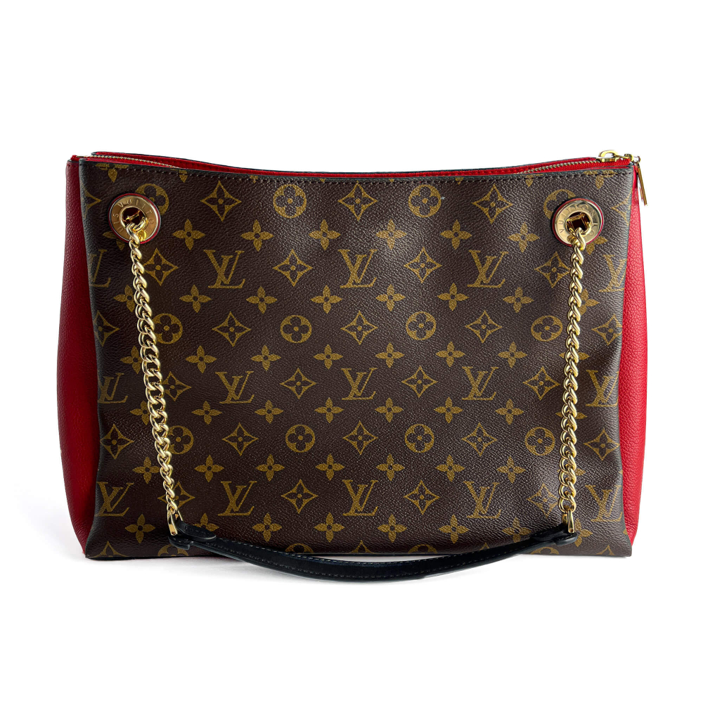Louis Vuitton Surene MM Canvas Tote Shoulder Bag Monogram