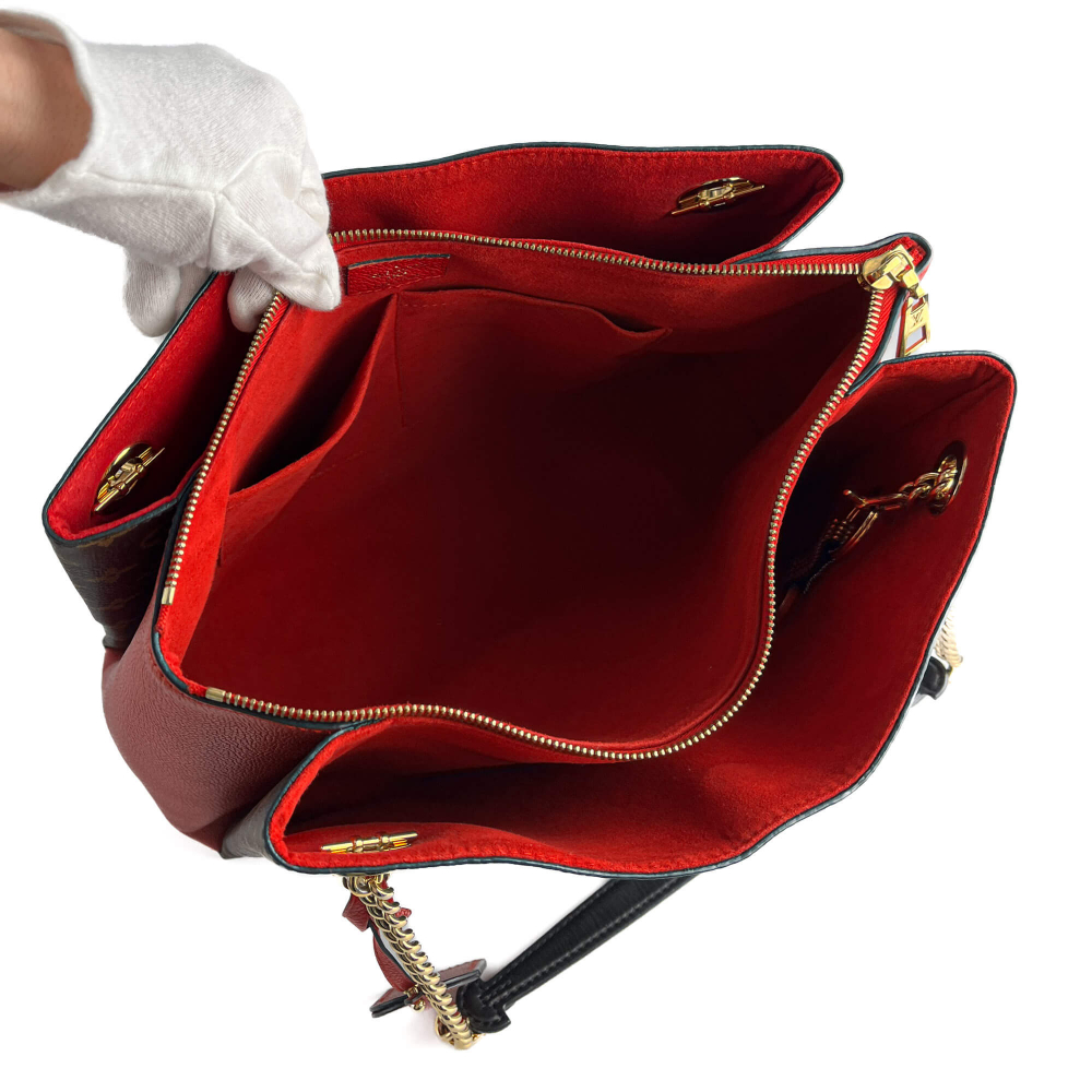 Louis Vuitton Surene MM Canvas Tote Shoulder Bag Monogram