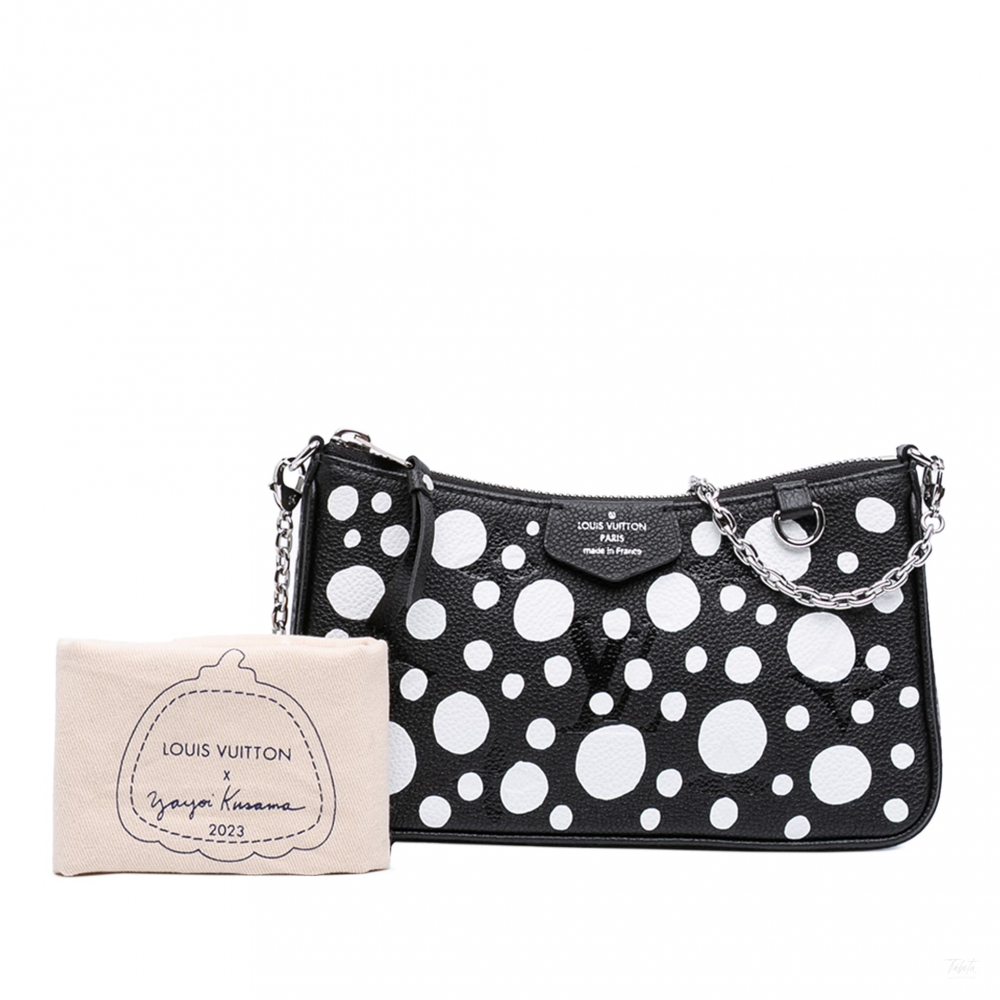 Louis Vuitton Easy Pouch On Strap Epi Leather Crossbody Giant Empreinte Yayoi Kusama Infinity Dots