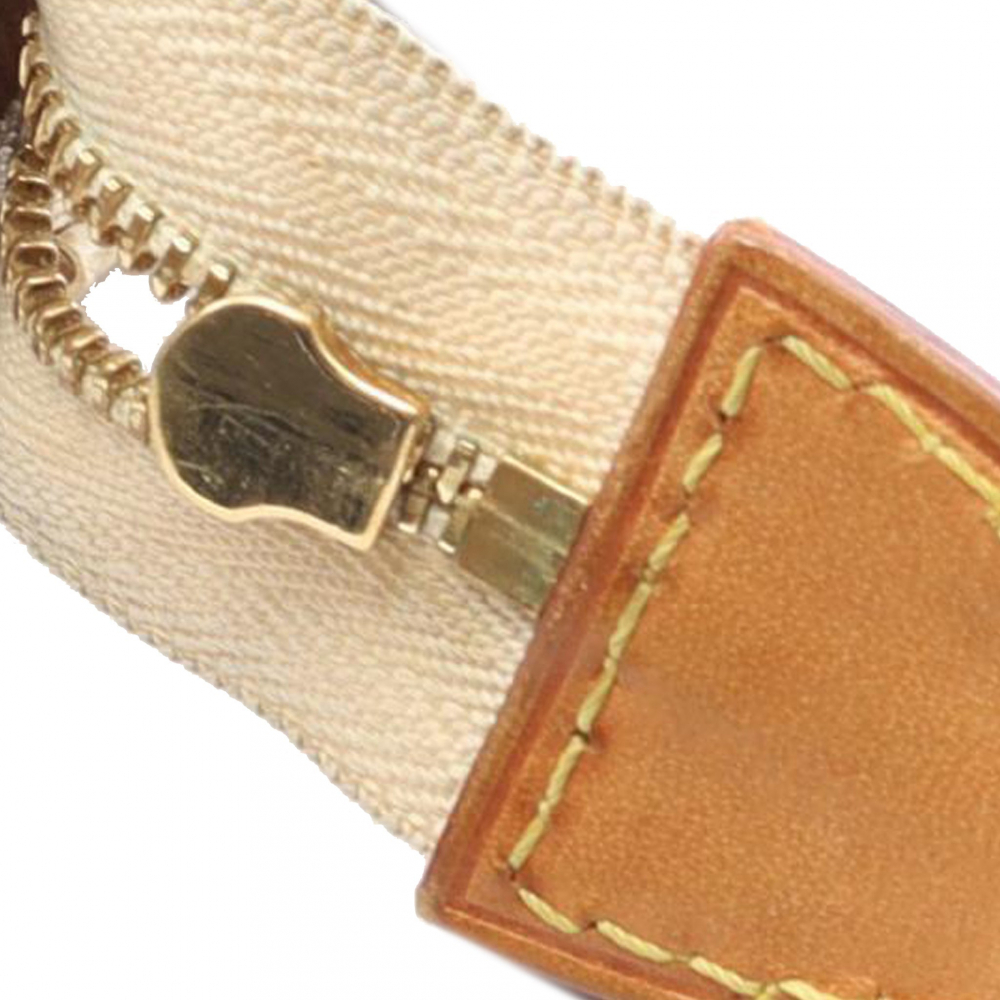 Louis Vuitton Eva Canvas Pouch Clutch Damier Azur