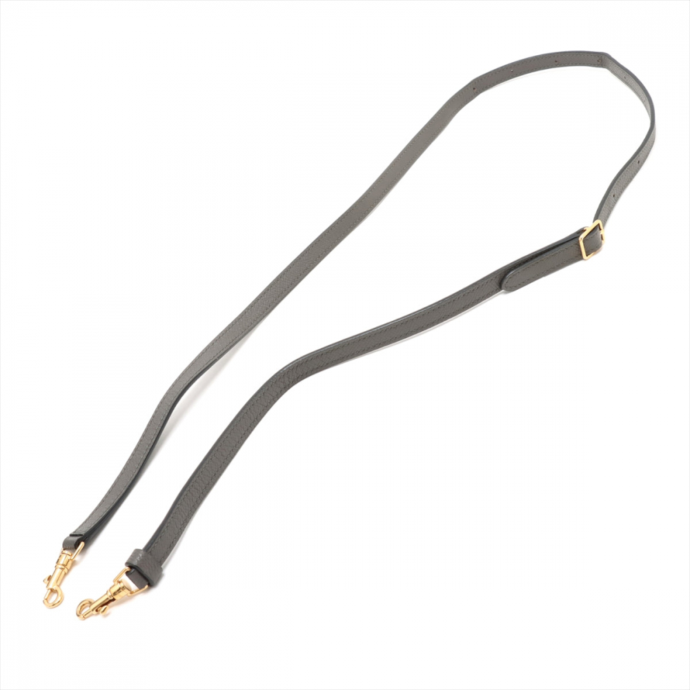 Celine Belt Bag Nano Grained Calfskin Leather Tote Handbag Grey