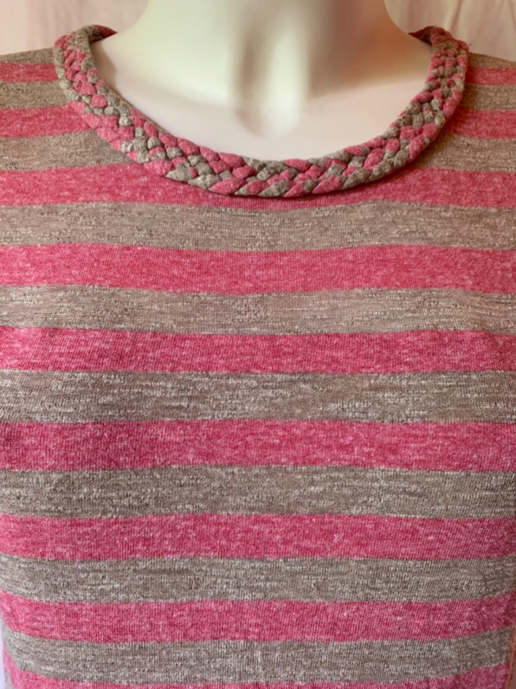 Marc by Marc Jacobs Pink Striped Cotton Dress