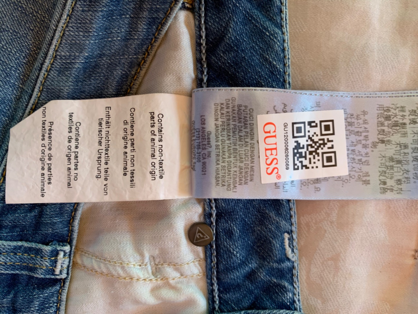 Guess Mini jupe en denim de Los Angeles