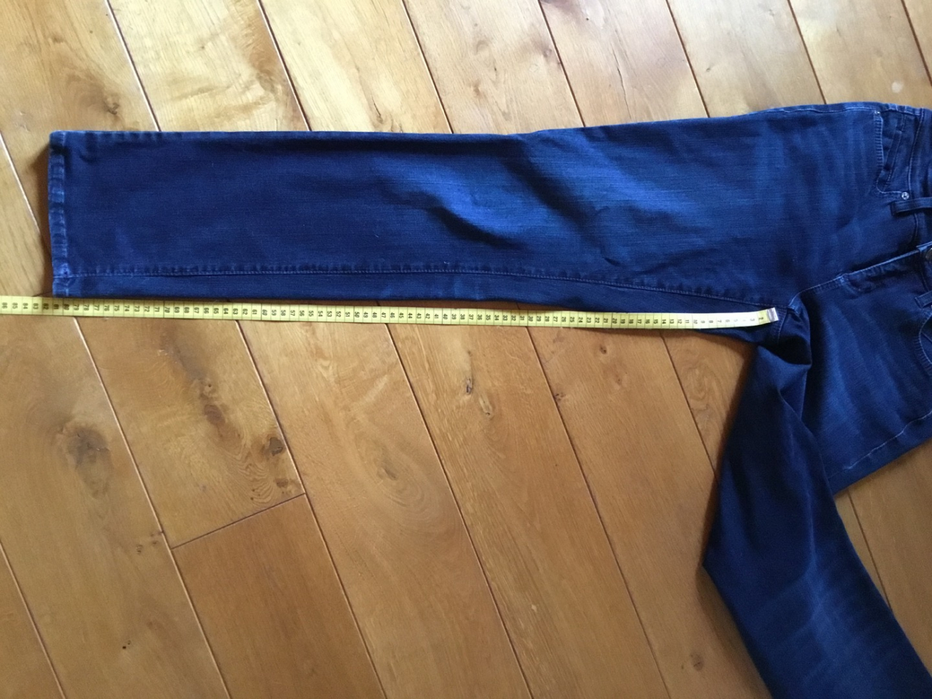 Cambio Parla straight 38 navy blue