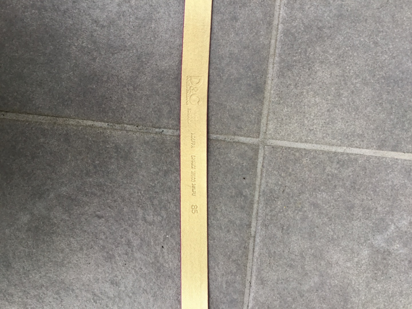 Dolce&Gabbana Ceinture fuschia boucle DG