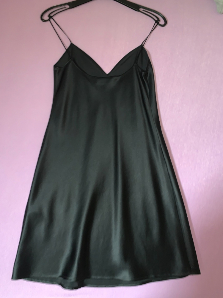 Saint Laurent Satin Mini Dress