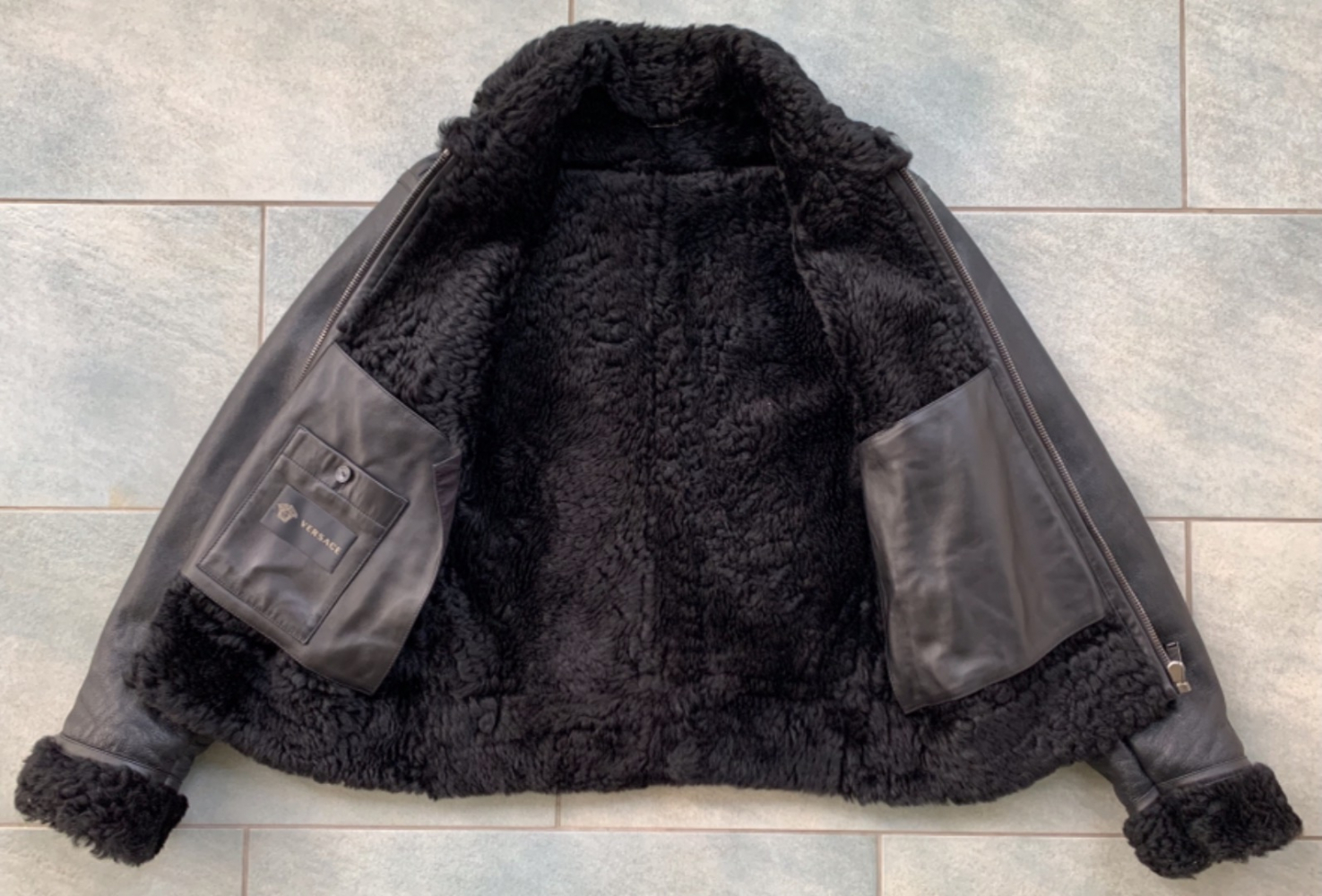 Versace Leather Jacket