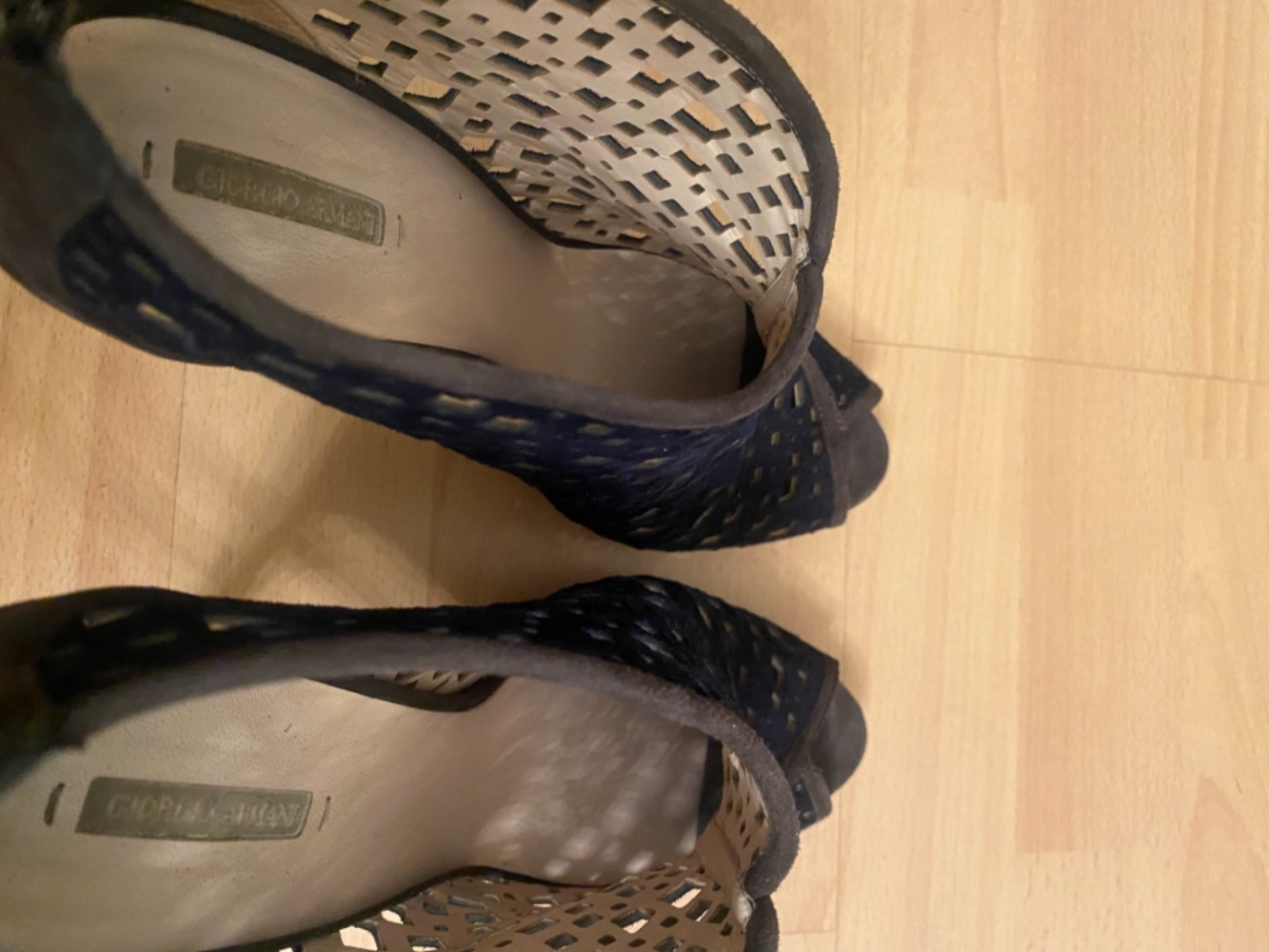 Giorgio Armani Sandales en daim