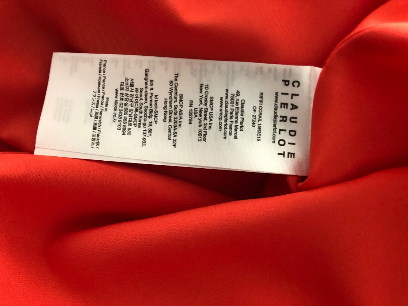 Claudie Pierlot Robe Rififi