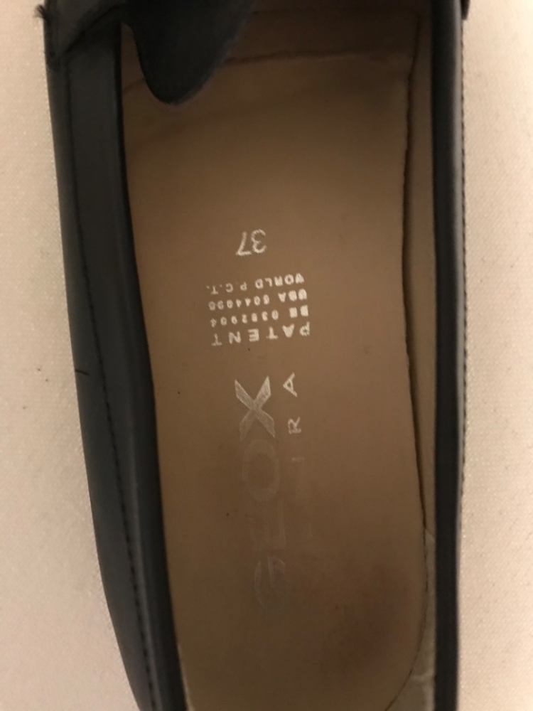 Geox Black moccasins Geox Espira