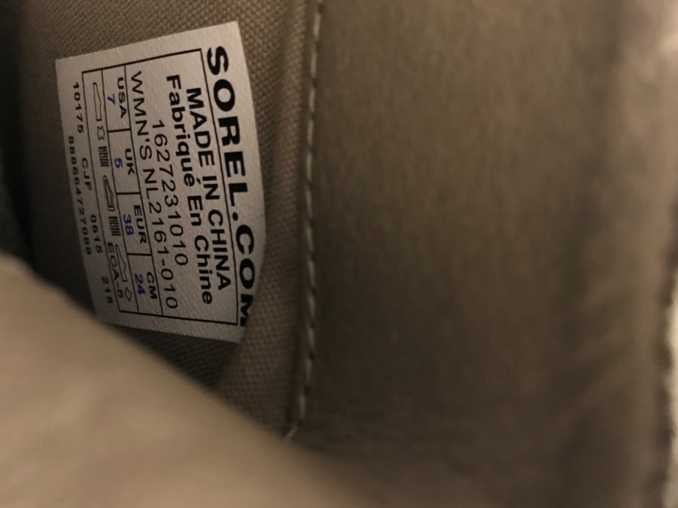 Sorel Bottine de ville avec profile pour neige