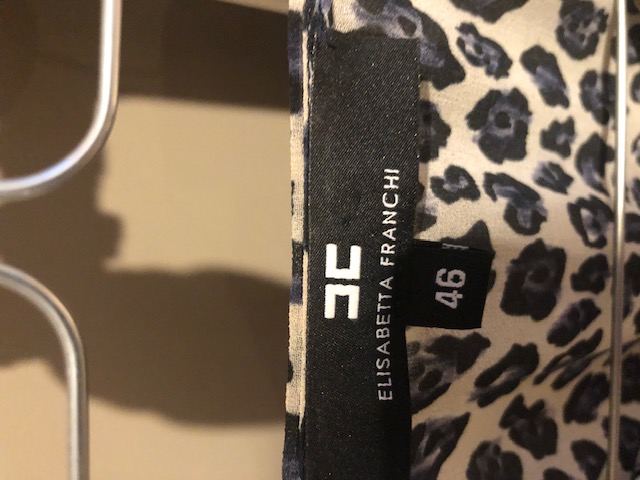 Elisabetta Franchi flowing dress