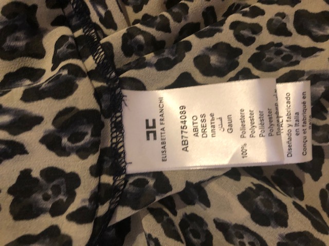 Elisabetta Franchi flowing dress