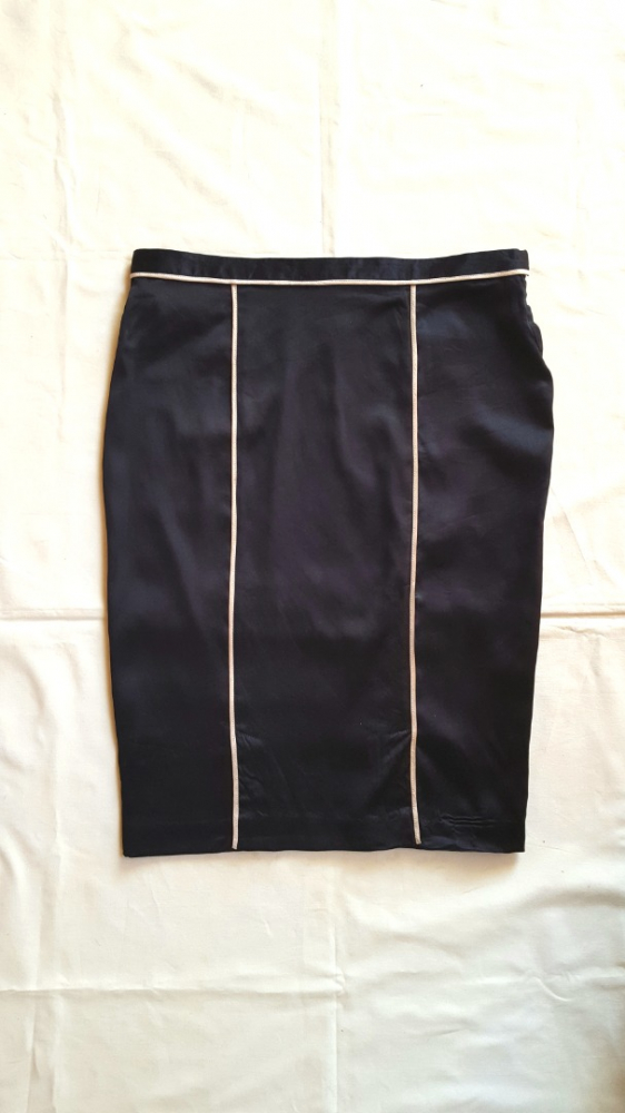 Blumarine silk pencil skirt