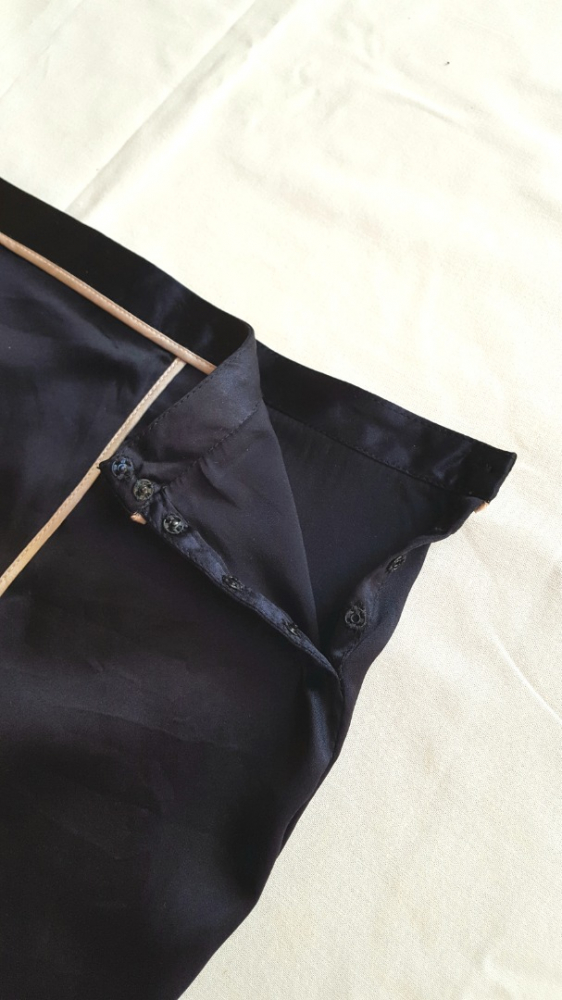 Blumarine silk pencil skirt