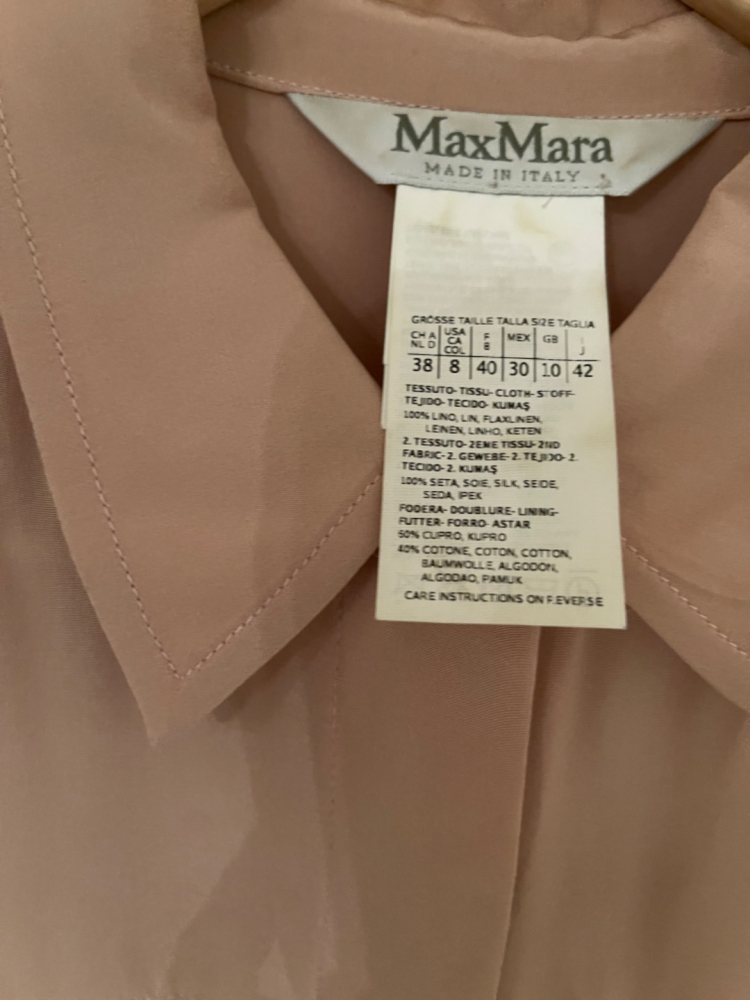 Max Mara Schöne Seidenhemdjacke