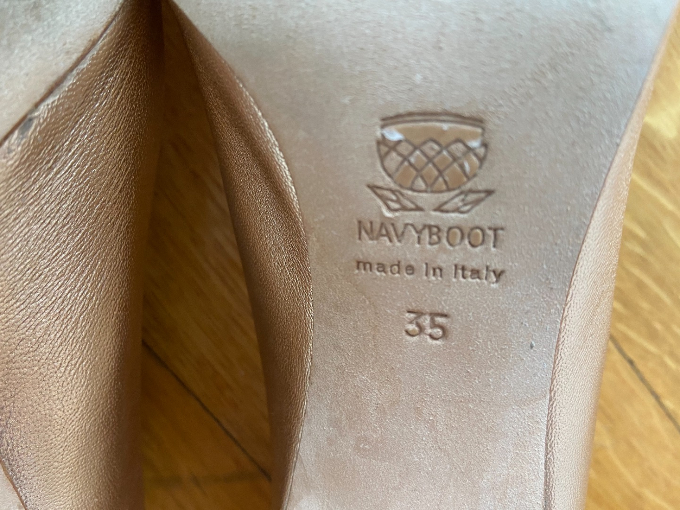 Navyboot Escarpins dorés