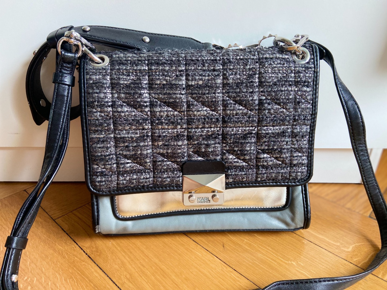 Karl Lagerfeld Sac à main en cuir K/Kuilted