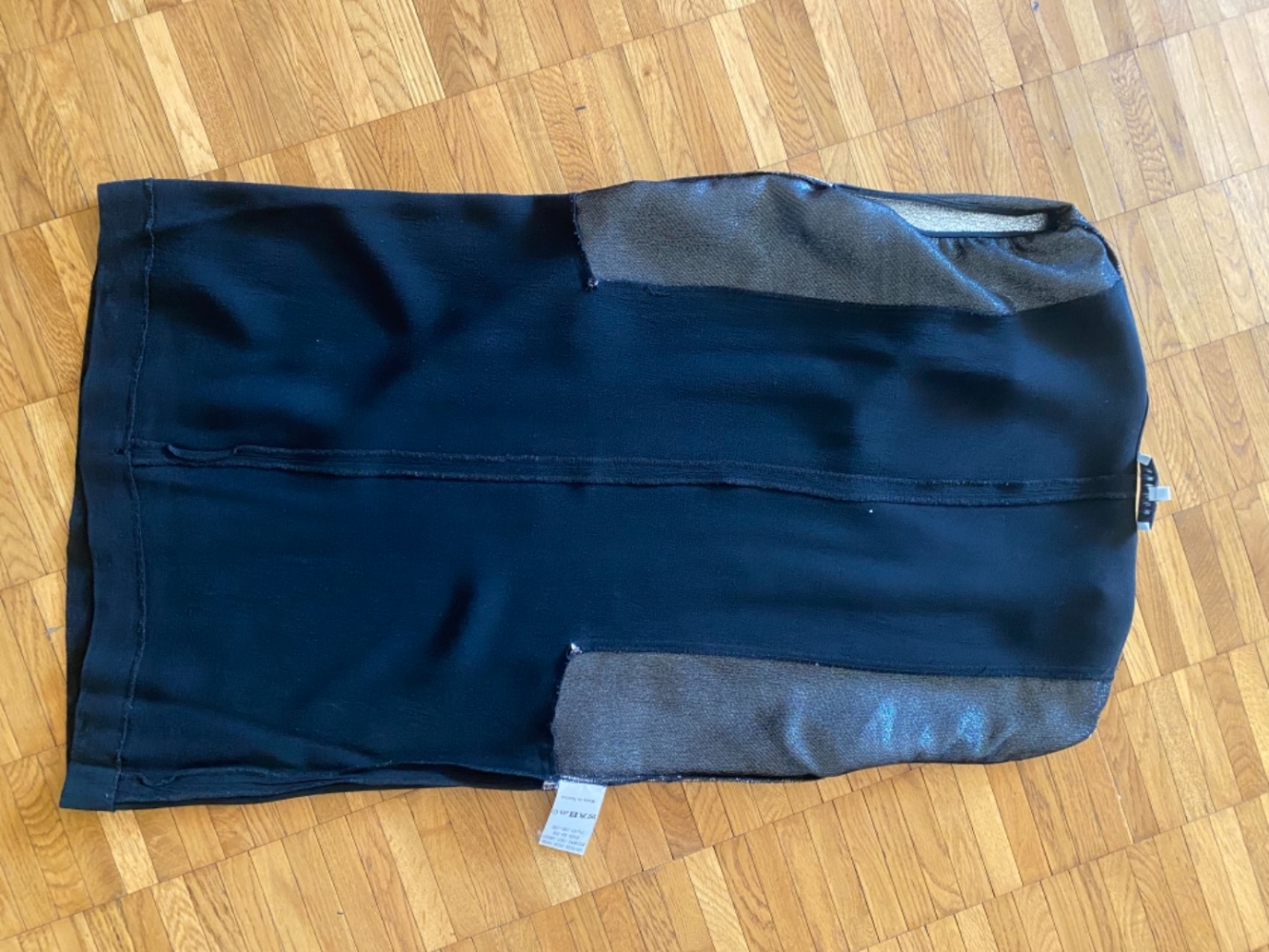 Sandro Robe courte noire Silver