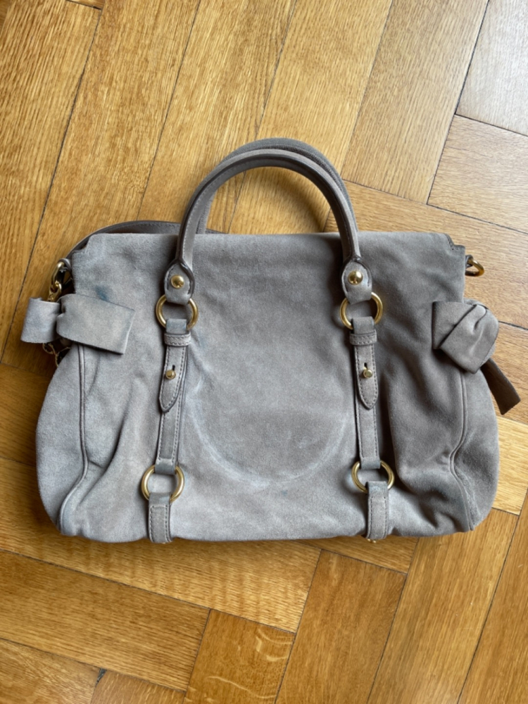 Miu Miu Bauletto scamosciato