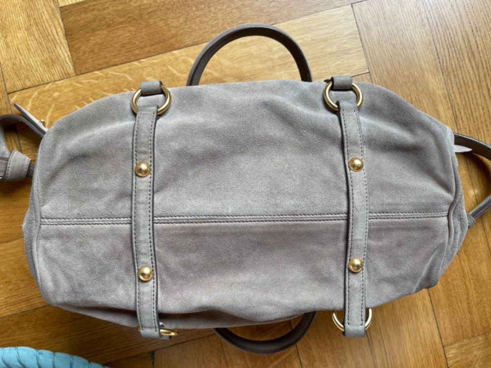 Miu Miu Bauletto scamosciato