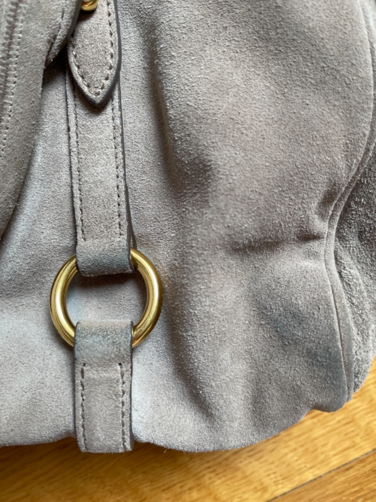 Miu Miu Bauletto scamosciato