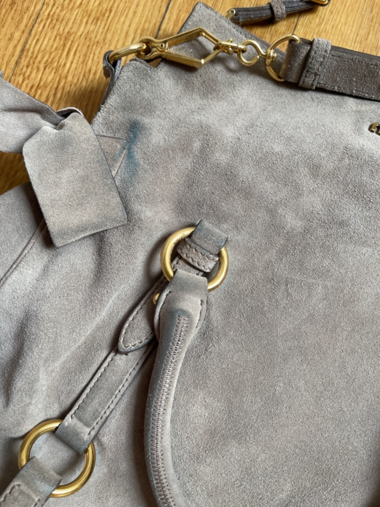 Miu Miu Bauletto scamosciato