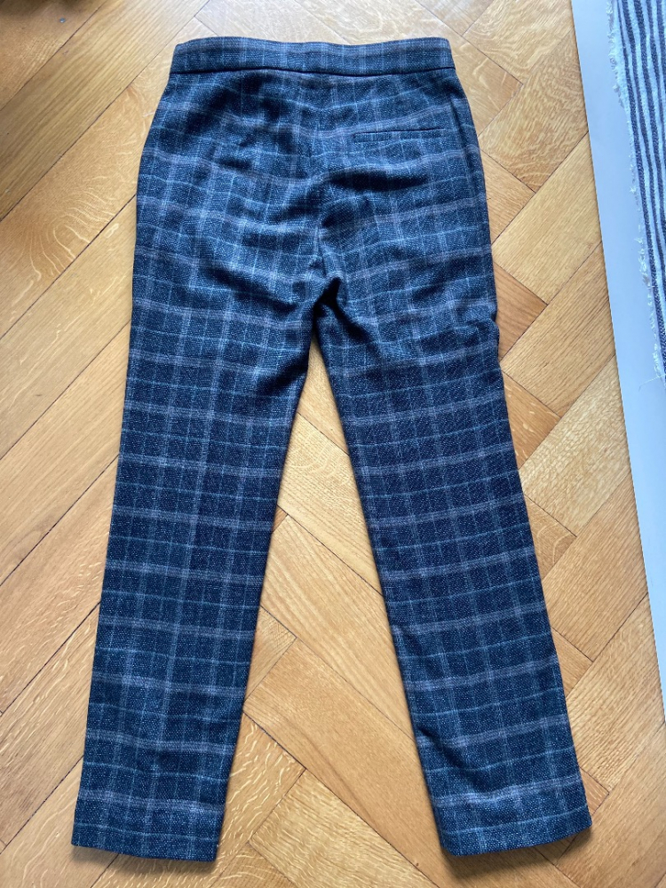 Maje Checked trousers