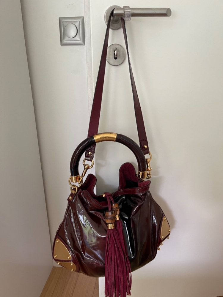 Gucci Indy Bag in Bordeaux