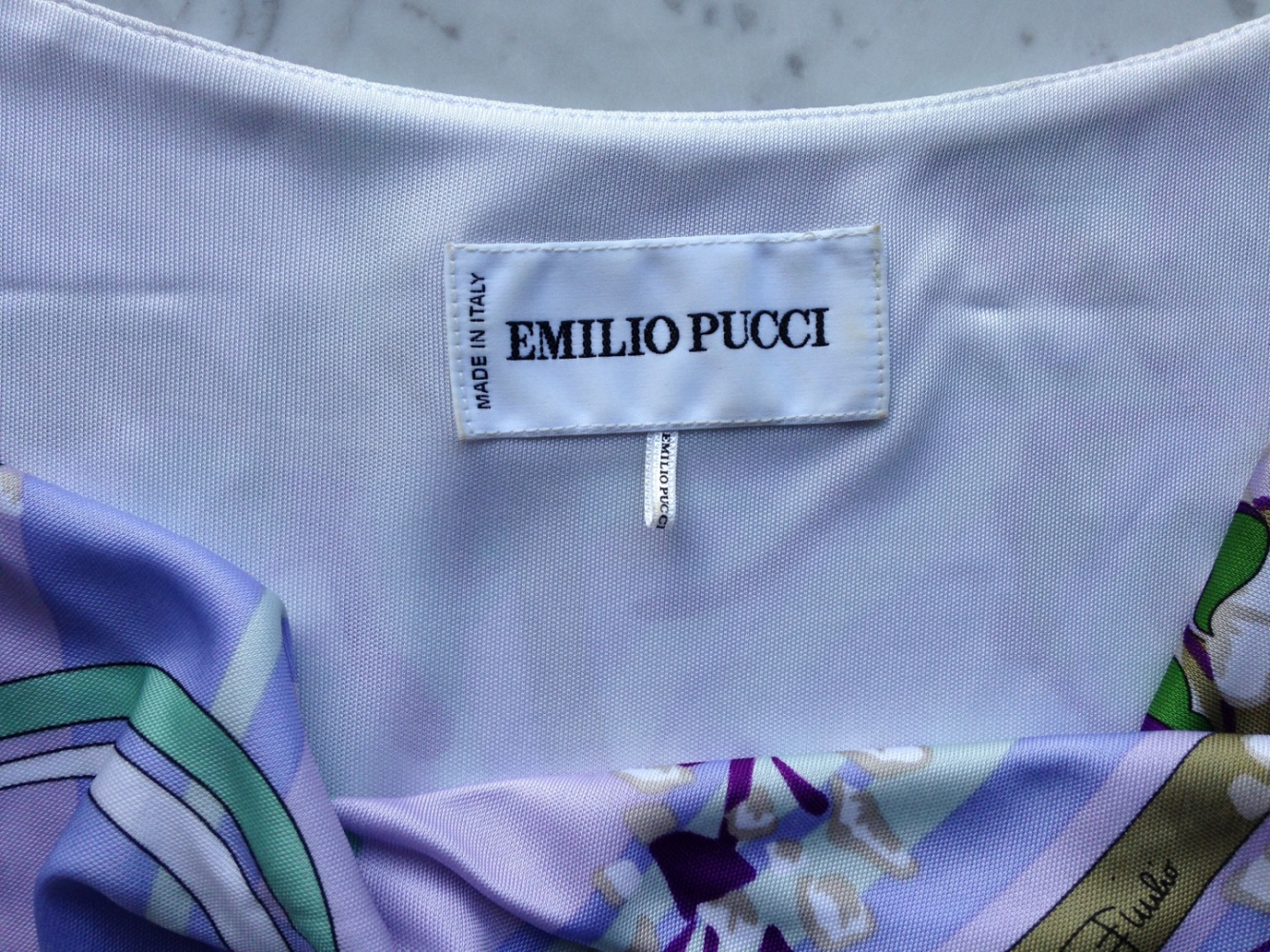 Emilio Pucci ( please only use PUCCI ) minikleid aus bedruckter Viskose